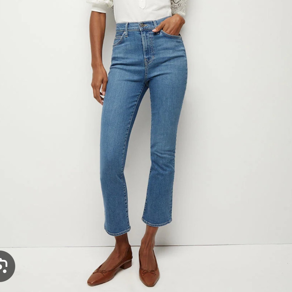 Veronica Beard Carly Kick Flare Jeans
